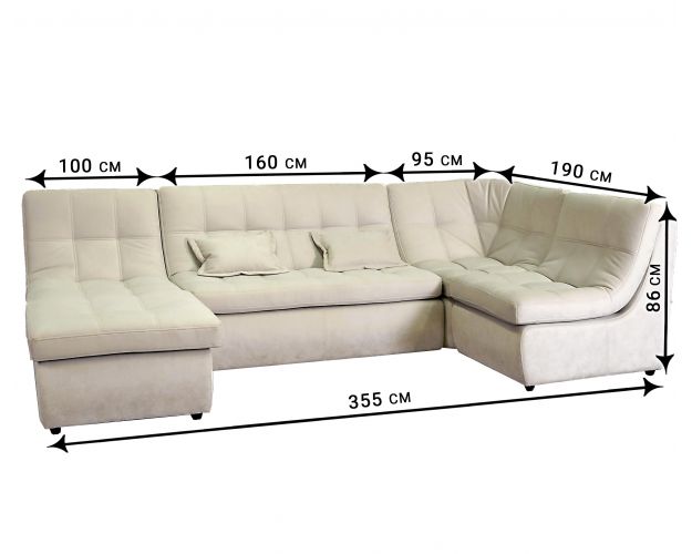 Угловой диван-кровать Премиум 2